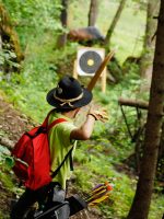 Ehrwald / Tirol: 3-D-Bogenschieß-Parcours