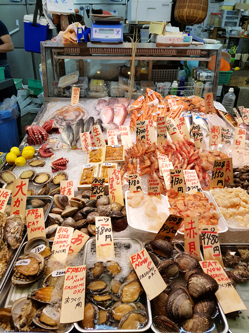 Fischmarkt in Kyoto