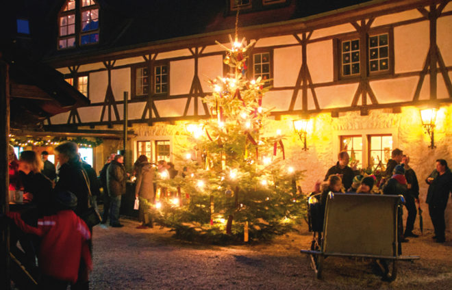 Weihnachtsmarkt auf Burg Katzenstein