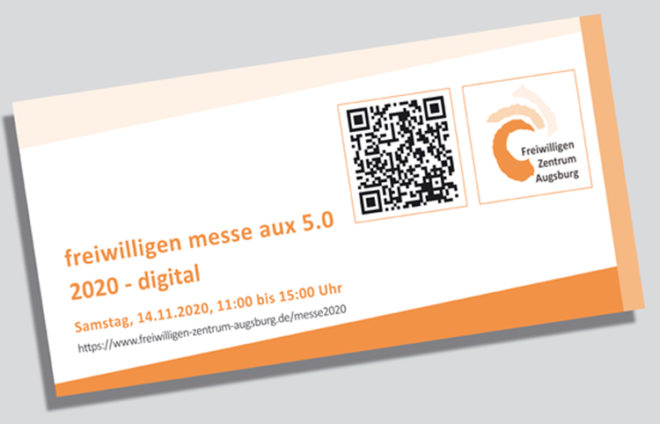 Digitales Ticket für Freiwilligenmesse Aux 5.0