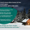 Weihnachtsgedicht für Spendenaktion vom Annakolleg