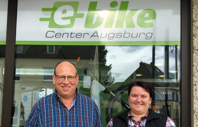 Die Inhaber vom e-bike Augsburg