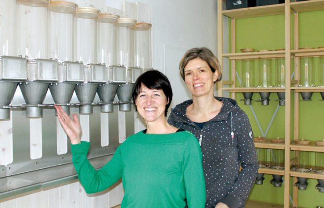 Sarah und Verena von Ich BINs Regional und unverpackt