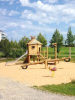 Augsburg Göggingen: Spielplatz Nördlich Olof-Palme-Straße