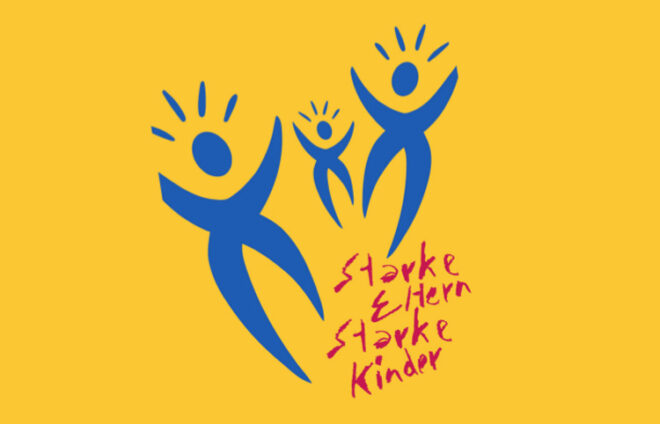 Illustration Starke Eltern Starkes Kind