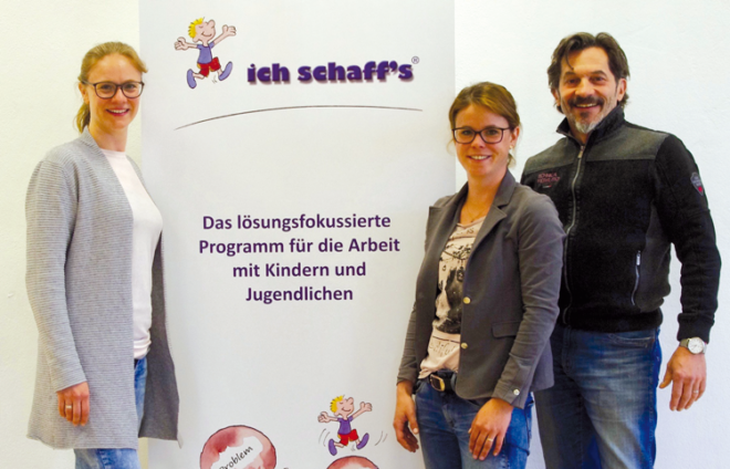 Mehrere Menschen vom Workshop "Ich schaff's"