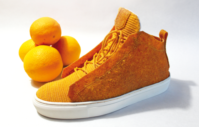 Sneaker aus Orangen