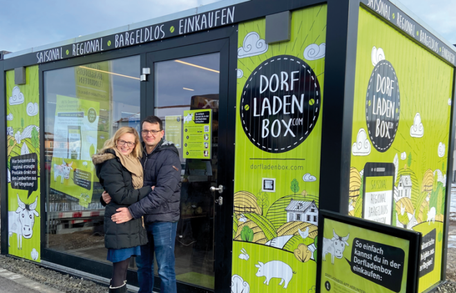 Inhabe der Dorfladenbox
