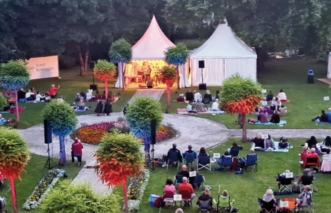 Konzert im Bobinger Stadtpark