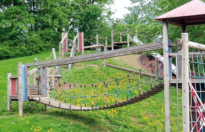 Spielplatz in Leitershofen