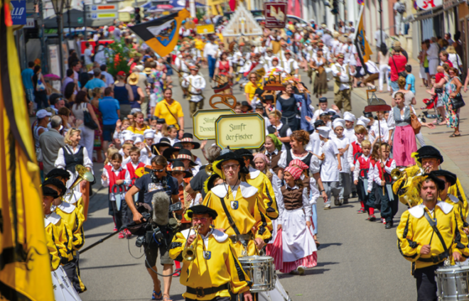 Historischer Festumzug in Donauwörth