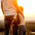 Vater und Tochter