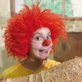 Theaterdarstellerin als Pumuckl