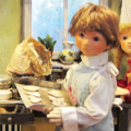 Ausschnitt eines Puppenspiels