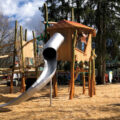 Neuer Spielplatz im Augsburger Zoo