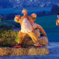 Theaterstück über ein Drachen auf der Waldbühne Anhausen