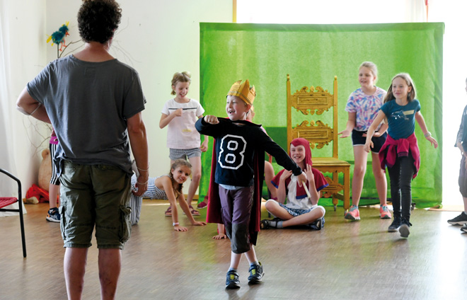 Theater-Erlebniswoche Kinder