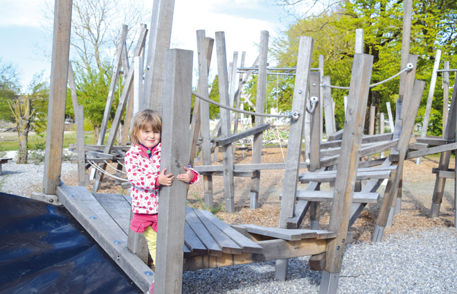 Spielplatz Abraxas Kletterstrecke