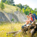 Familie Wanderung Geotop Kalvarienberg