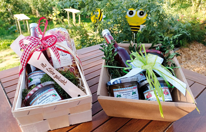Geschenkkorb Mahls Obsthof