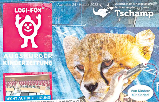 Titel Logi-Fox Augsburg Kinderzeitung