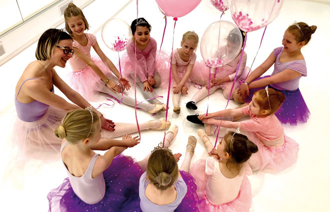 Kindergeburtstag Augsburg Ballet Stunde Juna Dance