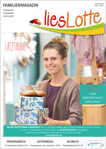 Titelbild liesLotte Ausgabe August / September 2025