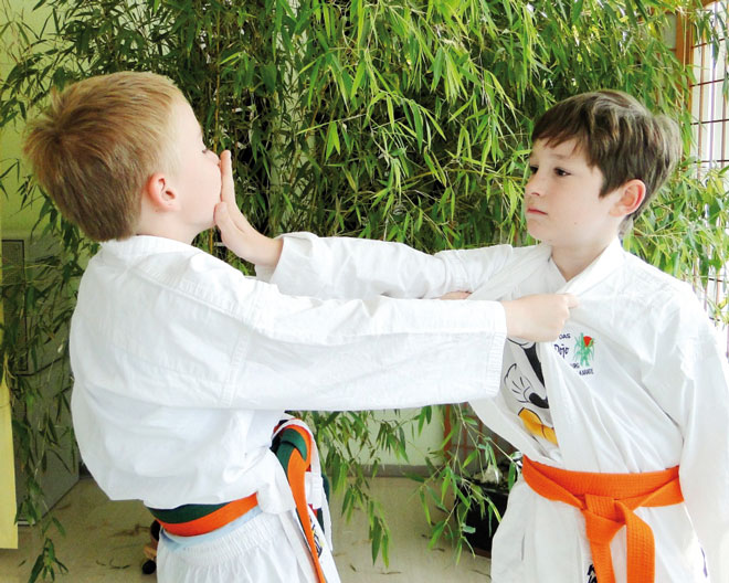 Dojo Karate Kinder
