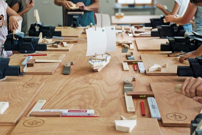 Kindergeburtstag in der Werkinsel