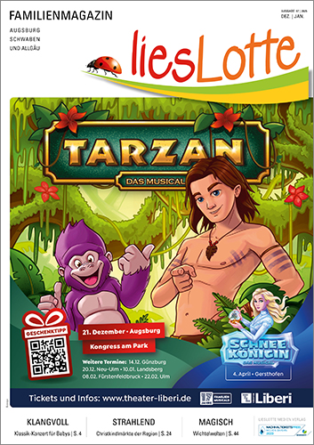 Titelbild liesLotte Ausgabe Dezember / Januar 25/26