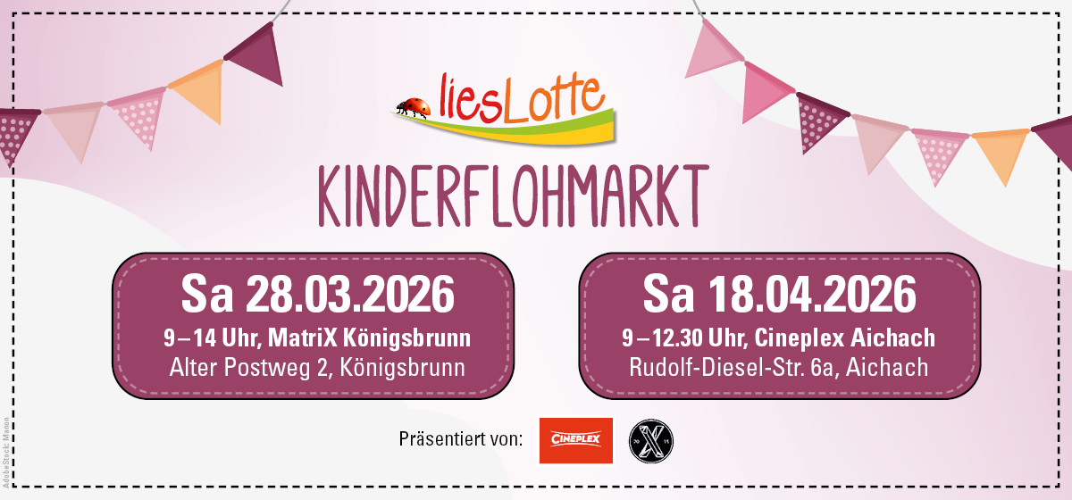 liesLotte Kinderflohmarkt Aichach Königsbrunn