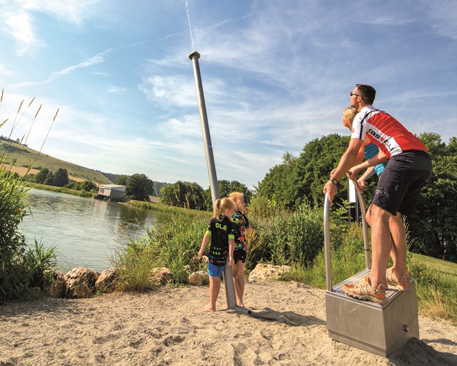 Härtsfeldsee Familienausflug
