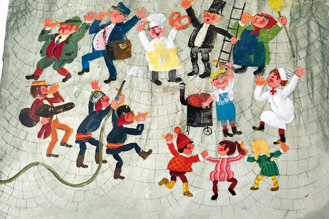 AUSSTELLUNG: AUGEN AUF! ALI MITGUTSCH UND DAS GROSSE GEWIMMEL