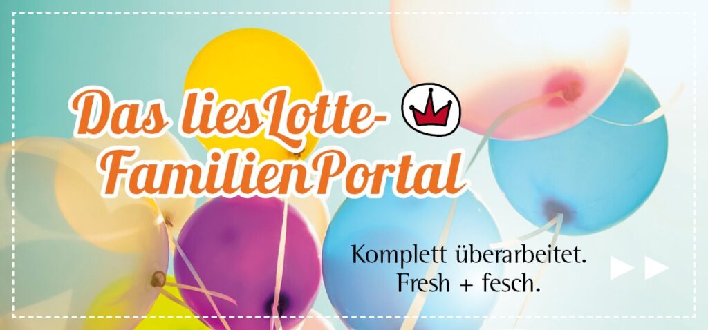 Banner liesLotte Familien Alltag